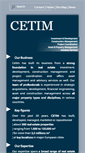 Mobile Screenshot of cetim.be